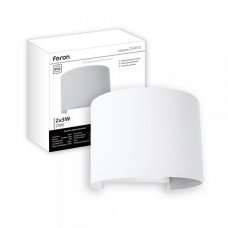 Архитектурный светильник 2х3W 4000К Feron DH013 белый