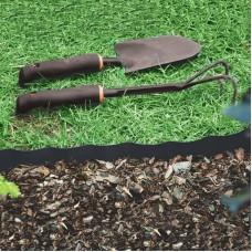 Бордюр 9м х 25см черный