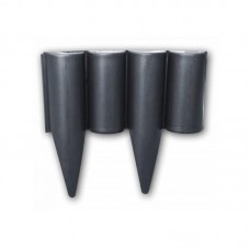 Парканчик садовий графіт 2,5м Bradas, Польща