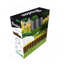 Парканчик садовий графіт 2,5м Bradas, Польща