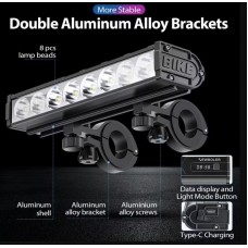 Велосипедная фара 8 LED 10000mAh