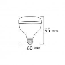 Лампа 20W 6400K E27 CRYSTAL-20