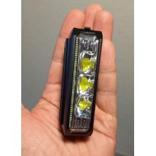 Яркая велосипедная фара 3 LED 2000LM 2000mAh