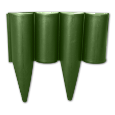 Парканчик садовий зелений 12,5 см*2,5 м