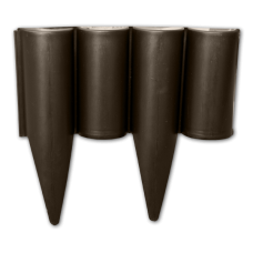 Парканчик садовий коричневий 12,5 см*2,5 м