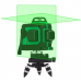 Лазерный нивелир (уровень), зеленый луч 12 линий, 360 градусов AFABEITA